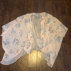 Baby pink cactus kimono 🌵